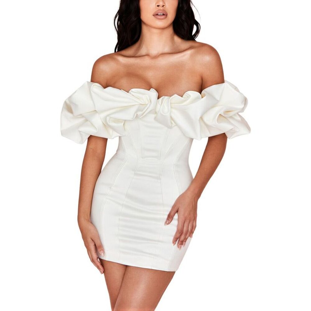 Gabriela Rich Womens  Solid Mini Dress